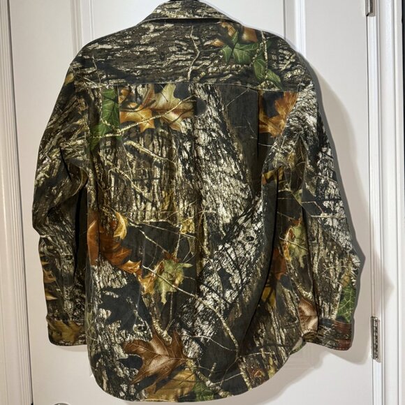 Vintage 90s Mossy Oak Break Up Camo Explorer Shirt – Men’s M - Picture 2 of 8